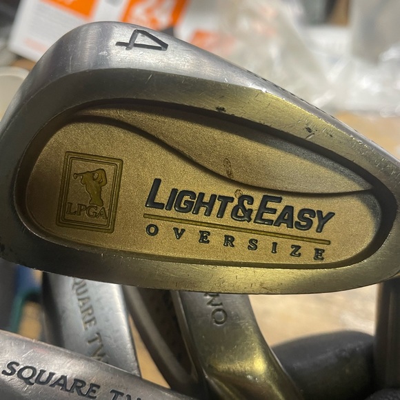 Ladies 5 Pc Iron Set Square Two LPGA In Right Hand
Graphite shafts - Picture 7 of 9